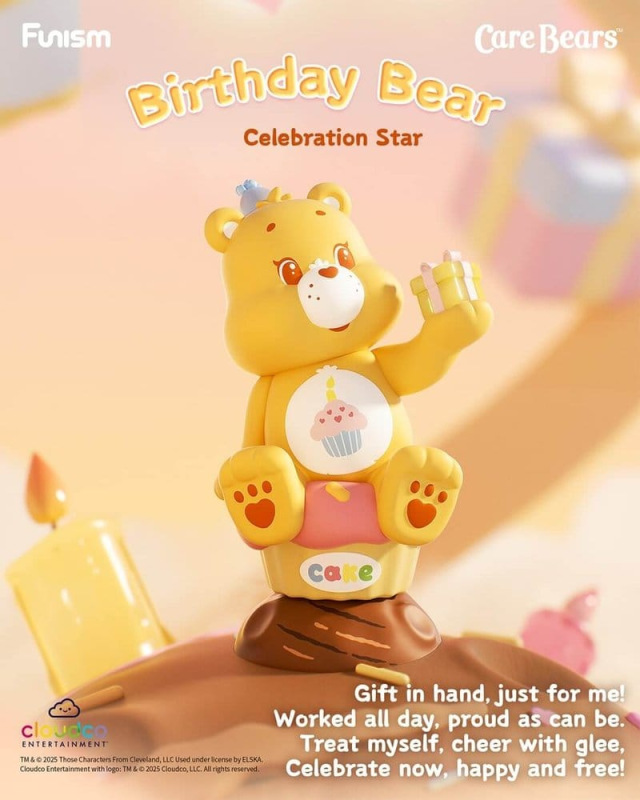 Care Bears Blind Box Mini Figures Planet of Joy Series 5 cm Display (6) 1