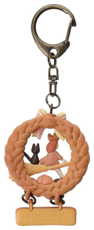 Kiki's Delivery Service Keychain Wreath of bread 1
