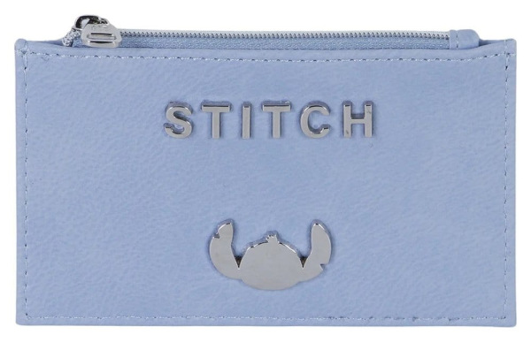 Lilo & Stitch Slim Card Holder / Mini Purse Steel Blue 1