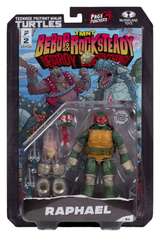 Teenage Mutant Ninja Turtles Page Punchers Action Figure Raphael 13 cm 7