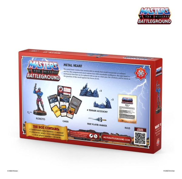 Masters of the Universe: Battleground Miniatures Game Wave 11: Masters of the Universe Faction (Robo 4