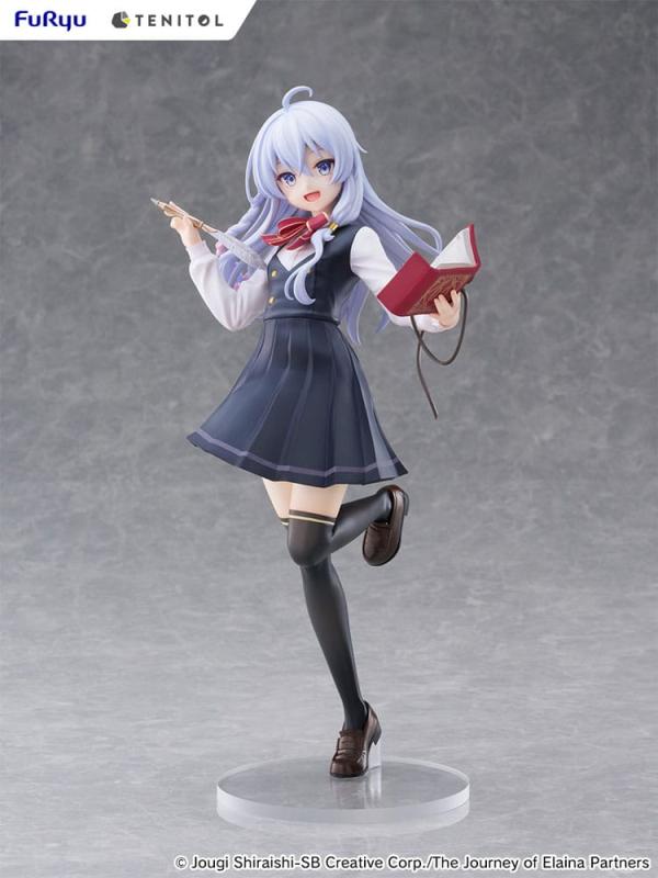 Wandering Witch: The Journey of Elaina Tenitol Tall PVC Statue Elaina School Uniform Ver. 29 cm 9