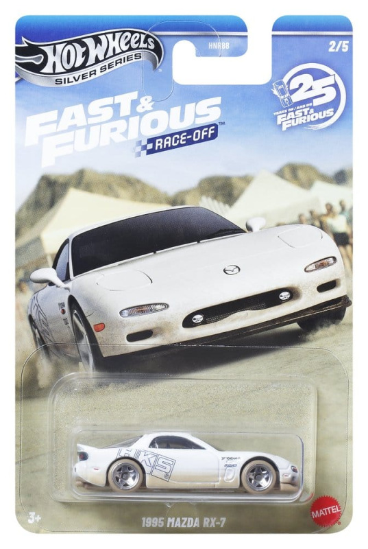 Fast & Furious Hot Wheels Silver Series Die-Cast Vehicles 1/64 979P Assortment (24) 7