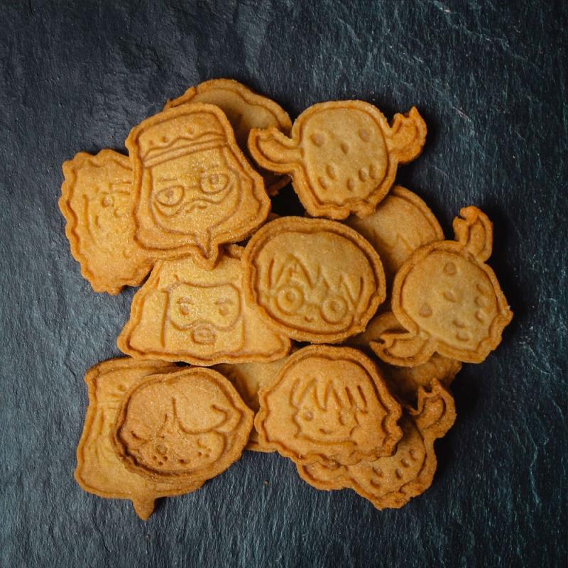 Harry Potter Cookie Cutter / Cookie Stamp 6-Pack Kawaii 7