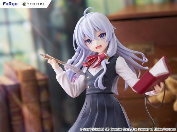 Wandering Witch: The Journey of Elaina Tenitol Tall PVC Statue Elaina School Uniform Ver. 29 cm 7