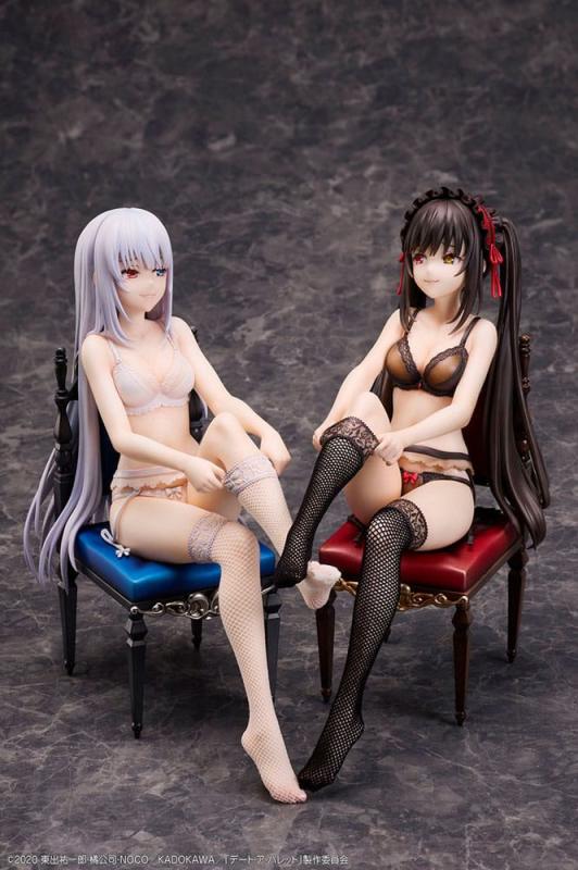 Date A Bullet PVC Statues 1/7 Kurumi Tokisaki & White Queen 17 cm