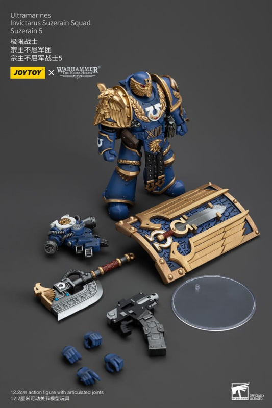 Warhammer The Horus Heresy Action Figure 1/18 Ultramarines Invictarus Suzerain Squad Suzerain 5 12 c 7