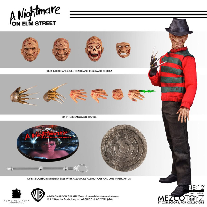 Nightmare On Elm Street Action Figure 1/12 Freddy Krueger 17 cm 13