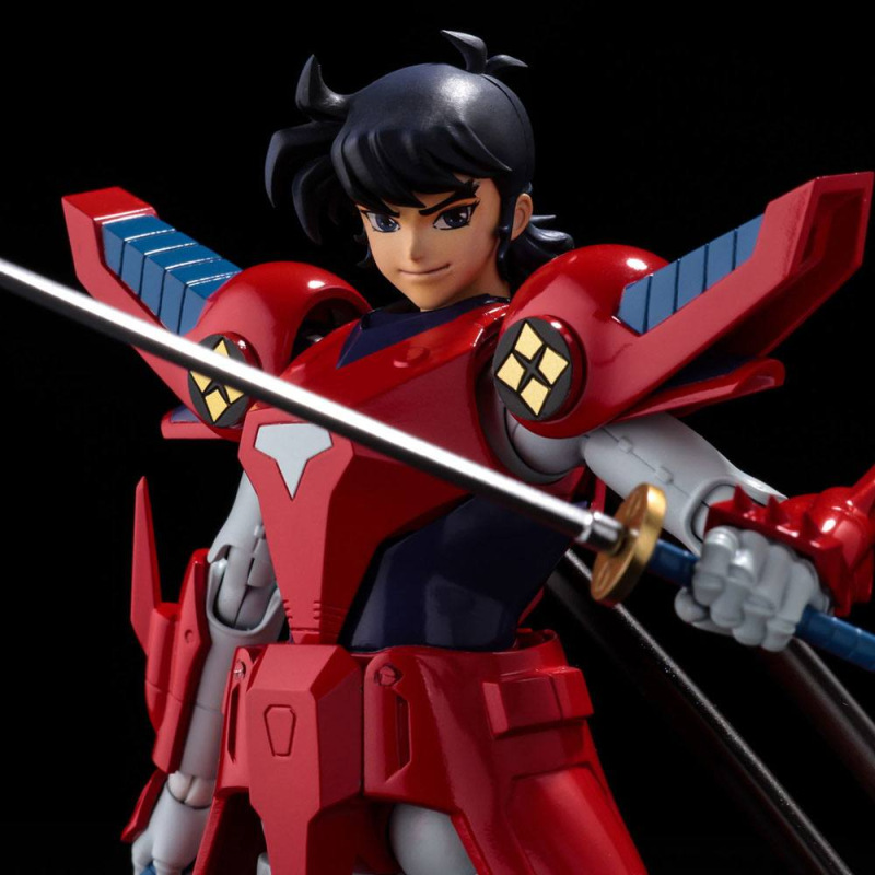 Chou-Dan-Kadou Yoroiden-Samurai Troopers Action Figure Rekka no Ryo 16 cm 7