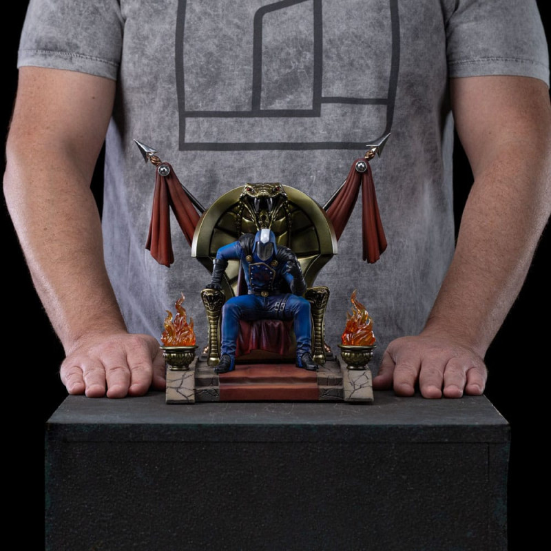 GI Joe Art Scale Statue 1/10 Cobra Commander 25 cm 13