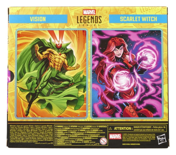 Avengers Marvel Legends Action Figure 2-Pack Vision & Scarlet Witch 15 cm 1