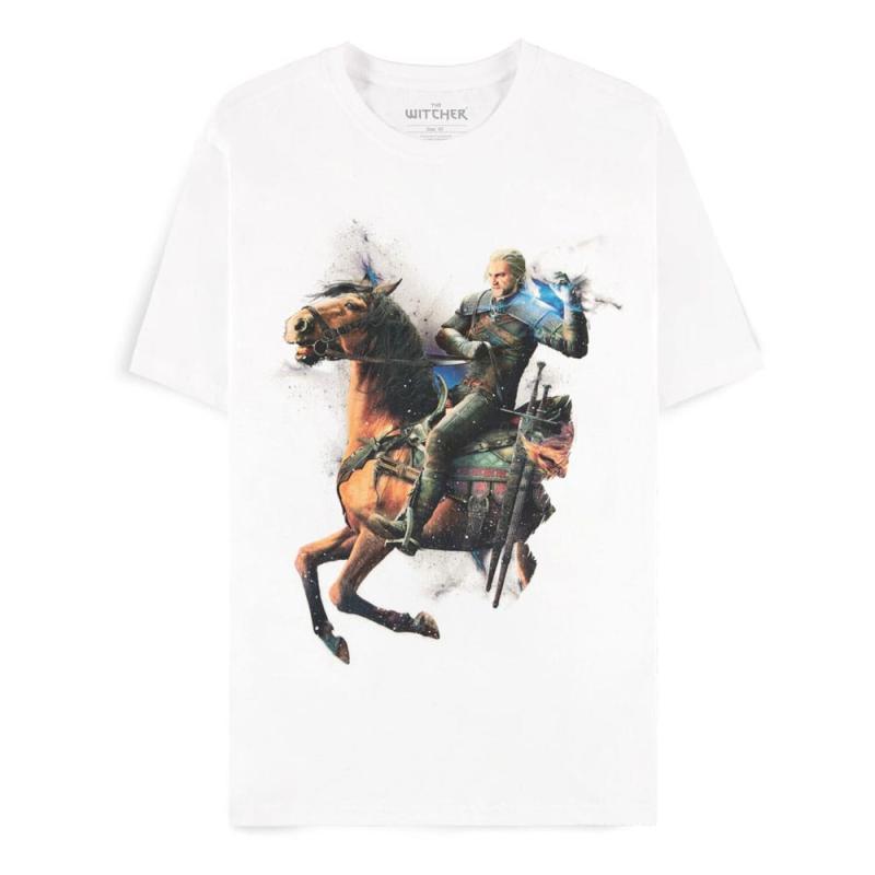 The Witcher T-Shirt Attack with Horse