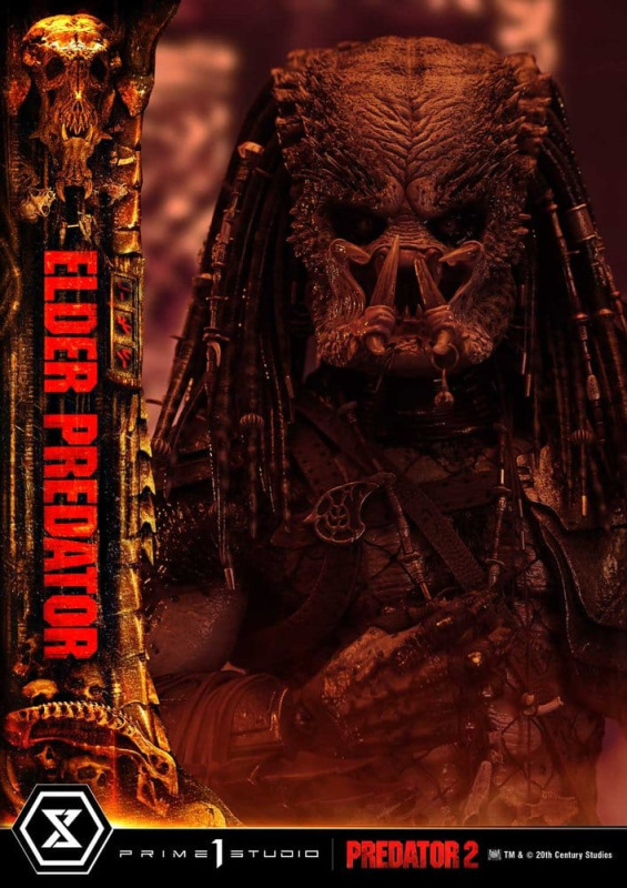 Predator 2 (Film) Museum Masterline Statue 1/3 Elder Predator 94 cm 11