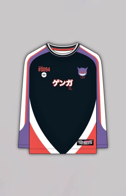 Pokemon Sweater Soccer Jersey Gengar Size S