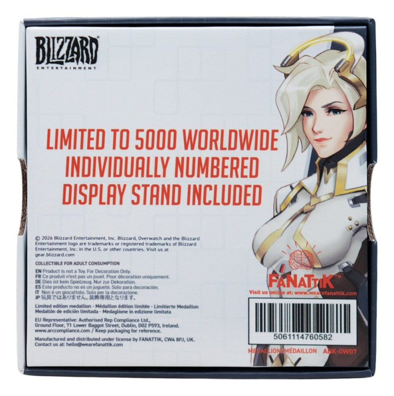 Overwatch Medallion Mercy Limited Edition 3
