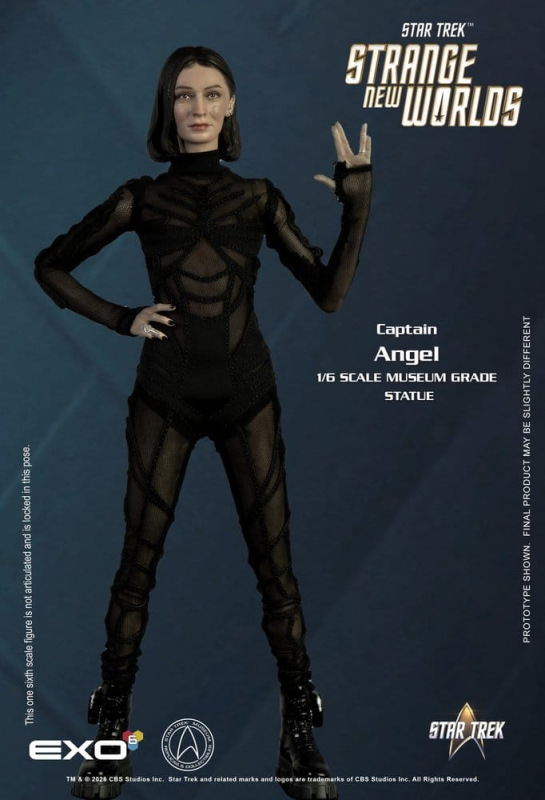 Star Trek: Strange New Worlds Mixed Media Figure 1/6 Captain Angel 28 cm 1