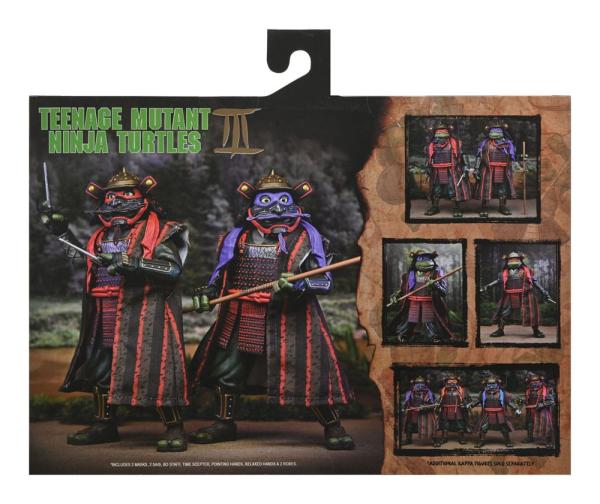 Teenage Mutant Ninja Turtles III Action Figure 2-Pack Donatello & Raphael 18 cm 2