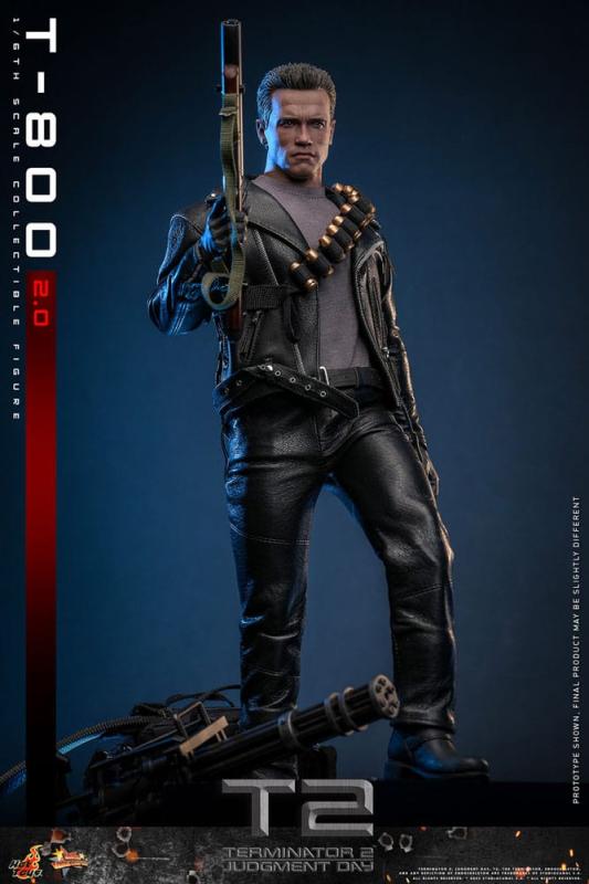 Terminator 2 Movie Masterpiece Action Figure 1/6 T-800 2.0 32 cm 7