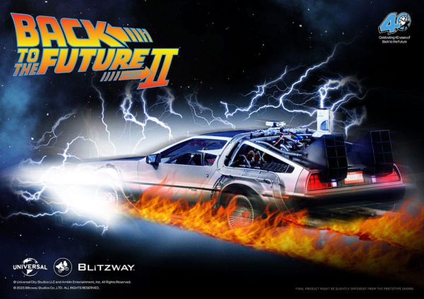Back to the Future II Premium UMS vehicle 1/6 Time Machine 74 cm 6