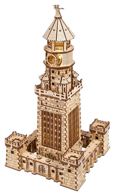 Ugears 3D Wooden Puzzle Lighthouse of Alexandria 6