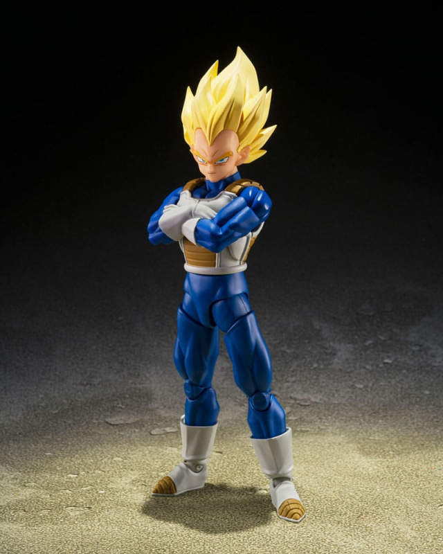 Dragon Ball Z S.H.Figuarts Action Figure Super Saiyan Vegeta (Dangerous Pride) 14 cm 1