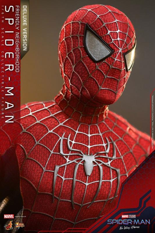 Spider-Man: No Way Home Movie Masterpiece Action Figure 1/6 Friendly Neighborhood Spider-Man (Deluxe