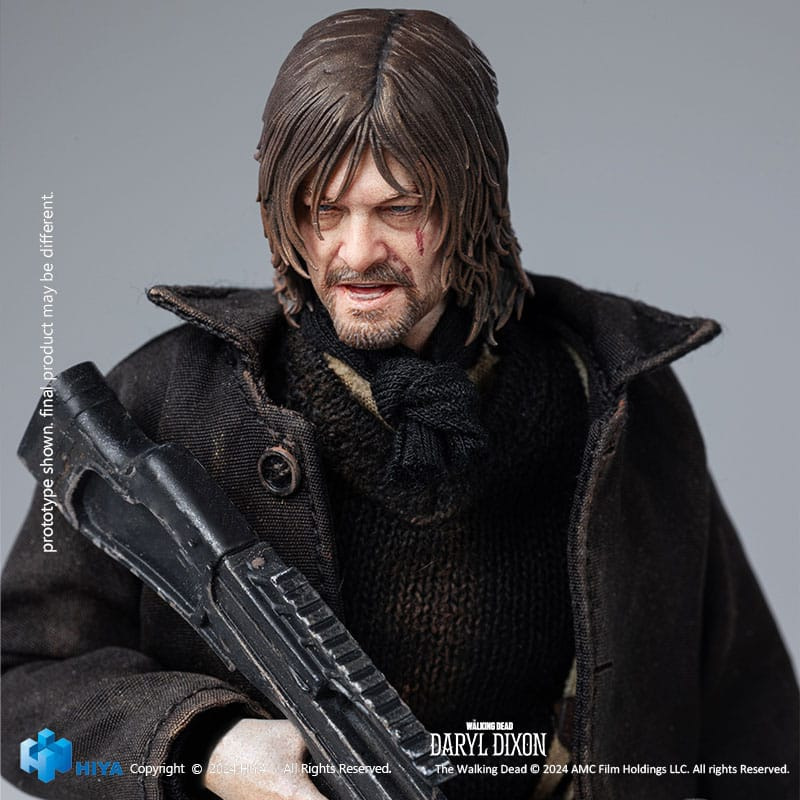 The Walking Dead Exquisite Super Series Actionfigur 1/12 Daryl Dixon 16 cm 5