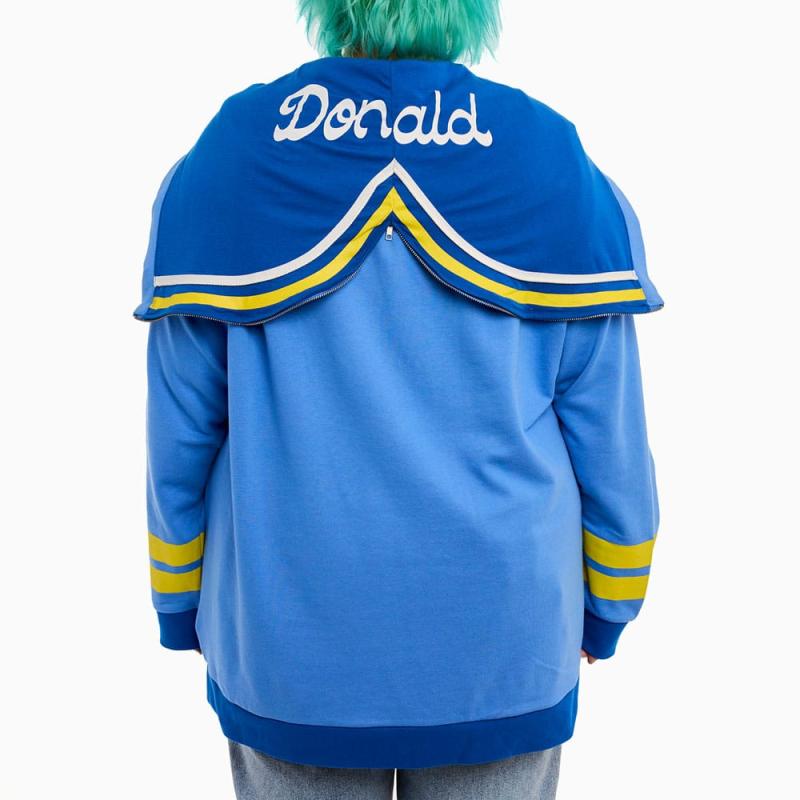 Disney by Loungefly hooded jacket Unisex Donald Duck 90th Anniversary Size L