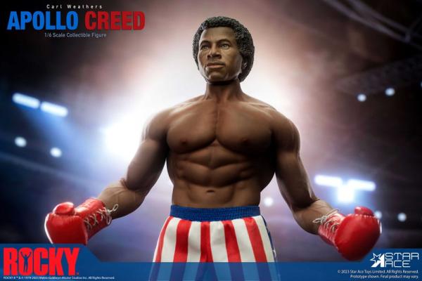 Rocky Statue 1/6 Apollo Creed Deluxe Version 36 cm
