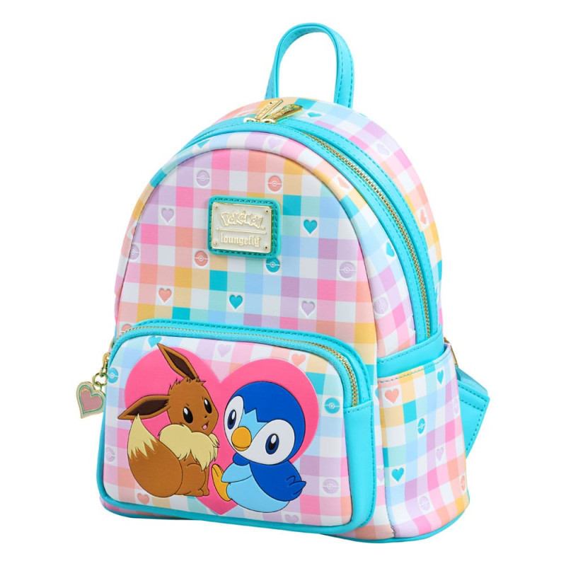 Pokemon by Loungefly Mini Backpack Piplup and Eevee 1