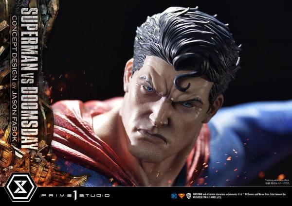 DC Comics: Superman Vs. Doomsday by Jason Fabok 1/3 Statue - Prime 1 Studio