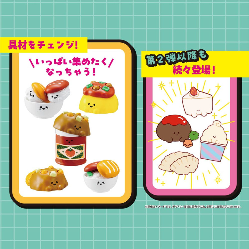 Recipeeez Mini Figure Menu 01 3 cm Assortment (4) 10