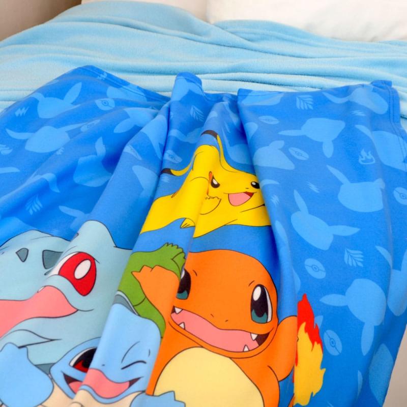 Pokemon Fleece Blanket Starter Pokemon 130 x 160 cm 6