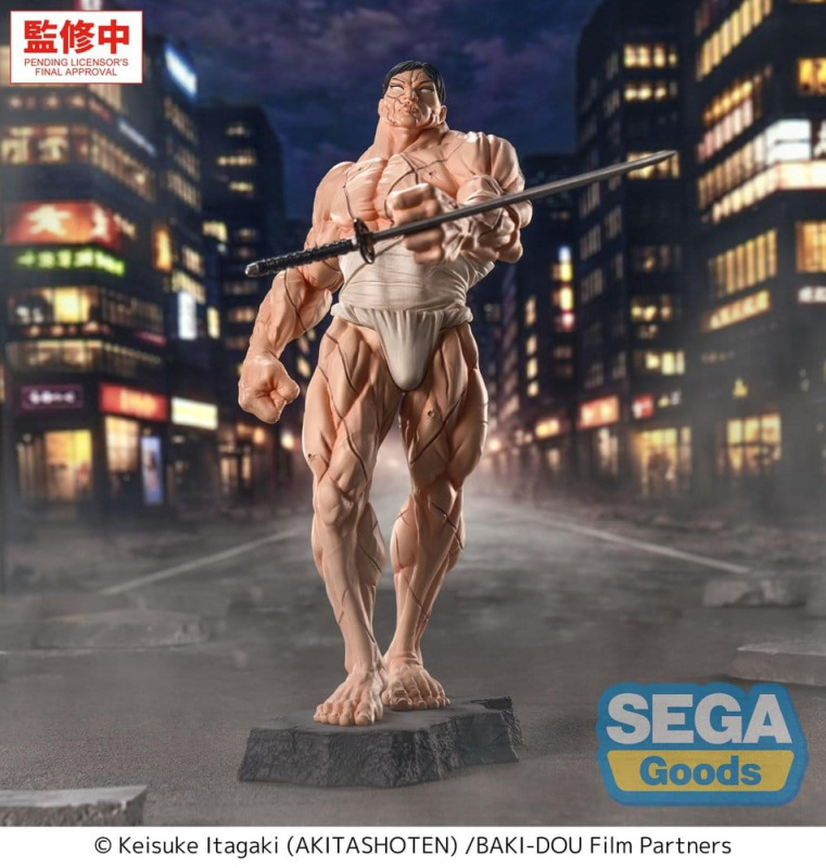 Baki-Dou Luminasta PVC Figure Kaoru Hanayama 23 cm 1