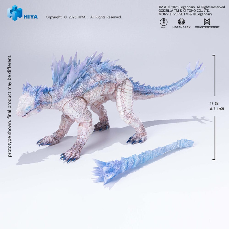 Godzilla x Kong The New Empire Exquisite Basic Action Figure Frost Bite Blast Shimo 17 cm 1