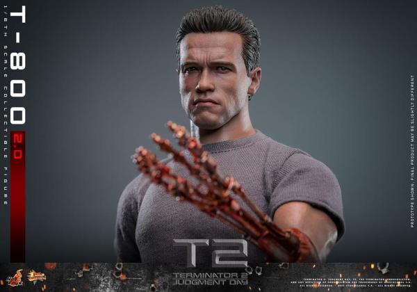 Terminator 2 Movie Masterpiece Action Figure 1/6 T-800 2.0 32 cm 2