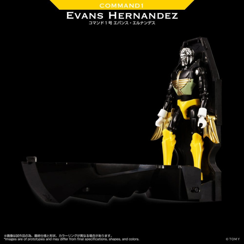 Microman Legacy Soul Action Figure Command 1 Evans Hernandez 2