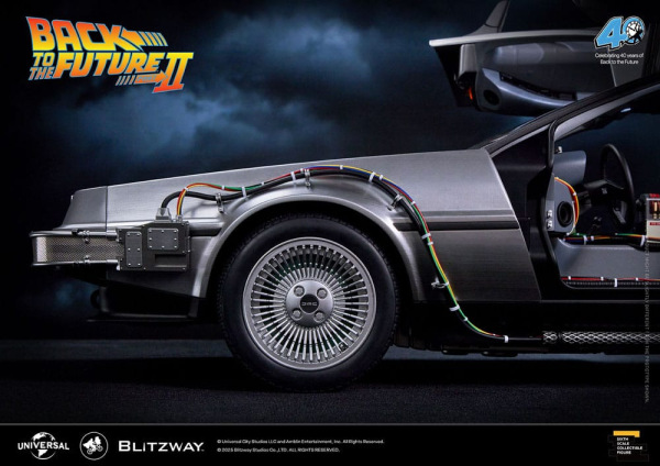 Back to the Future II Premium UMS vehicle 1/6 Time Machine 74 cm 3