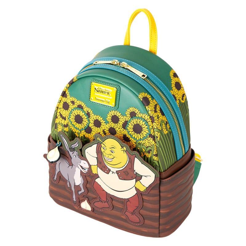 Dreamworks by Loungefly Mini Backpack Shrek & Donkey Sunflower Field 1