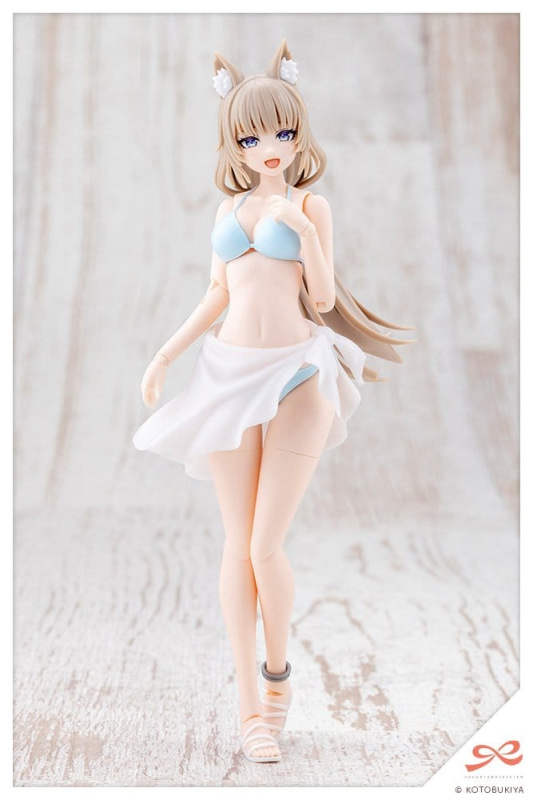 Sousaishojoteien Plastic Model 1/10 Animal Ears Emulator Swim Style 17 cm 5
