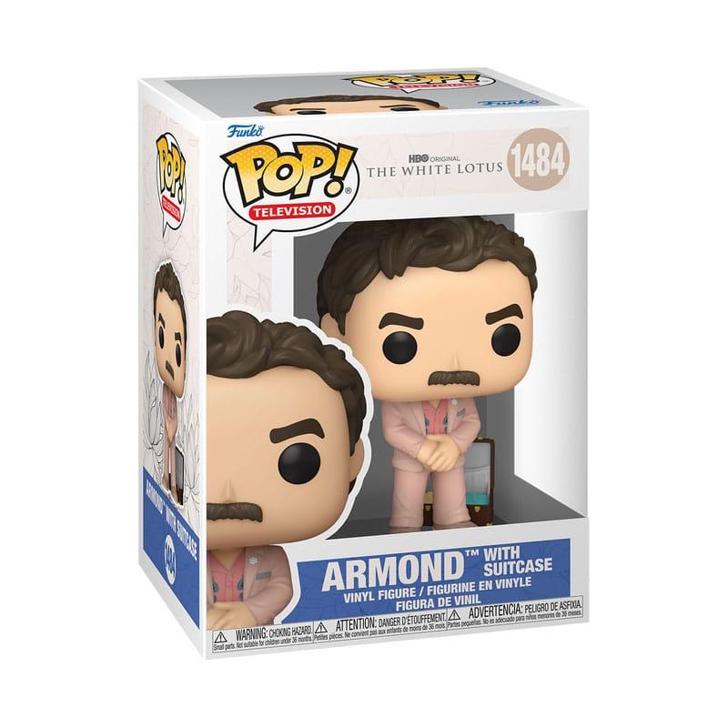 White Lotus POP! TV Vinyl Figure Armond w/Suitcase 9 cm 1