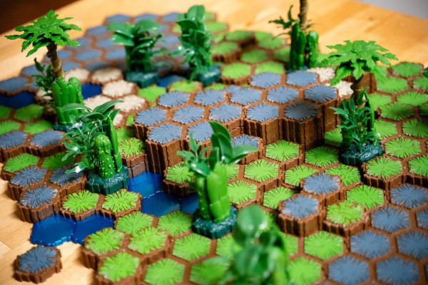 Heroscape Expansion The Grove at Laur's Edge Terrain *English Version* 1