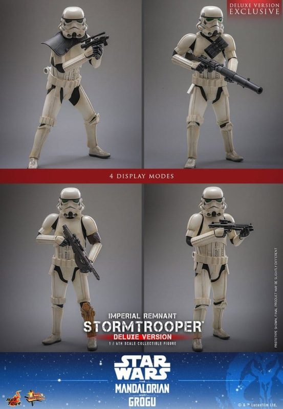 Star Wars: The Mandalorian & Grogu Movie Masterpiece Action Figure 1/6 Imperial Remnant Stormtrooper 9