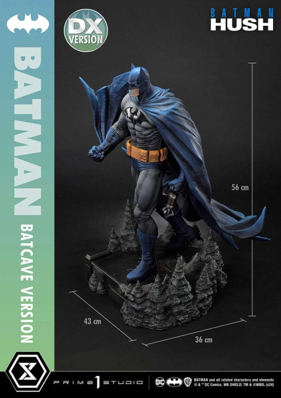 Batman Ultimate Premium Masterline Series Statue 1/4 Hush (Comics) Batman Deluxe Version 56 cm 9