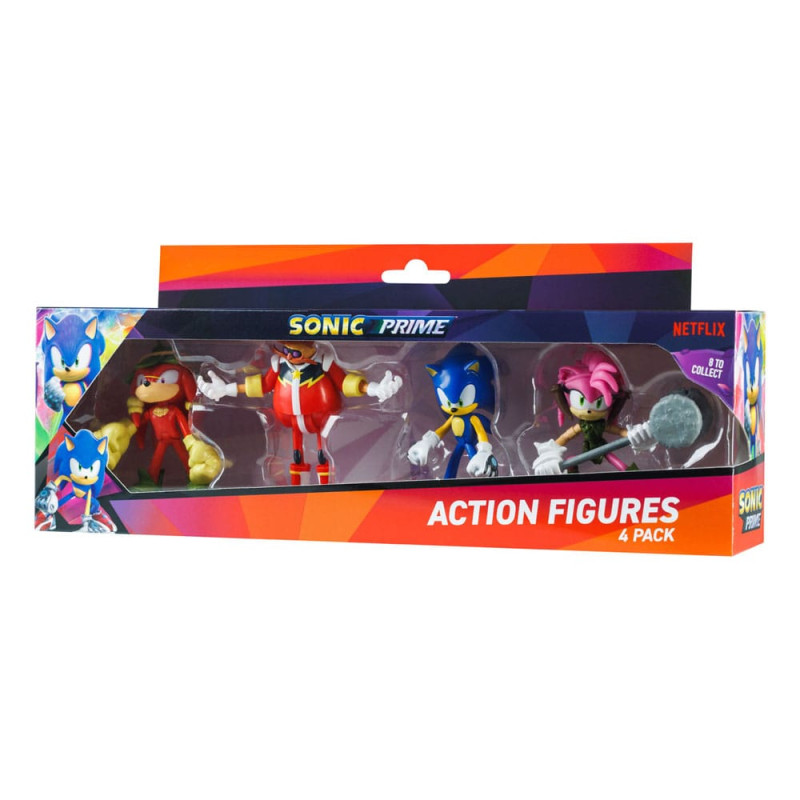 Sonic Prime Action Figure 4-Pack S1 7 cm 1