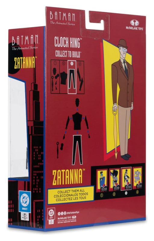 Batman: The Animated Series DC Direct Build-A Action Figures Wave 7 Zatanna 15 cm 8