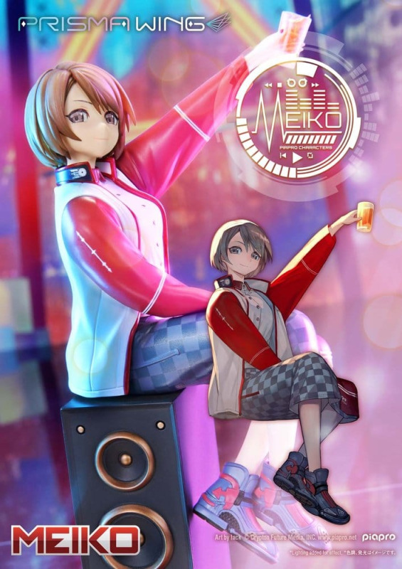 Piapro Characters Prisma Wing Statue 1/7 Meiko Illustration by lack 21 cm 1