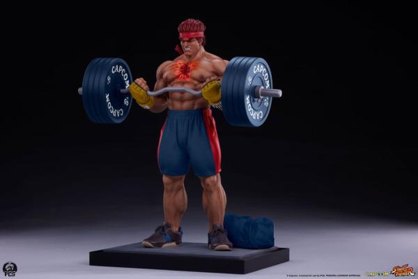 Street Fighter Premier Series Statue 1/4 Evil Ryu: Powerlifting 53 cm