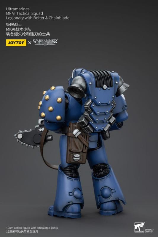 Warhammer The Horus Heresy Action Figure 1/18 Ultramarines MK VI Tactical Squad Legionary with Bolte