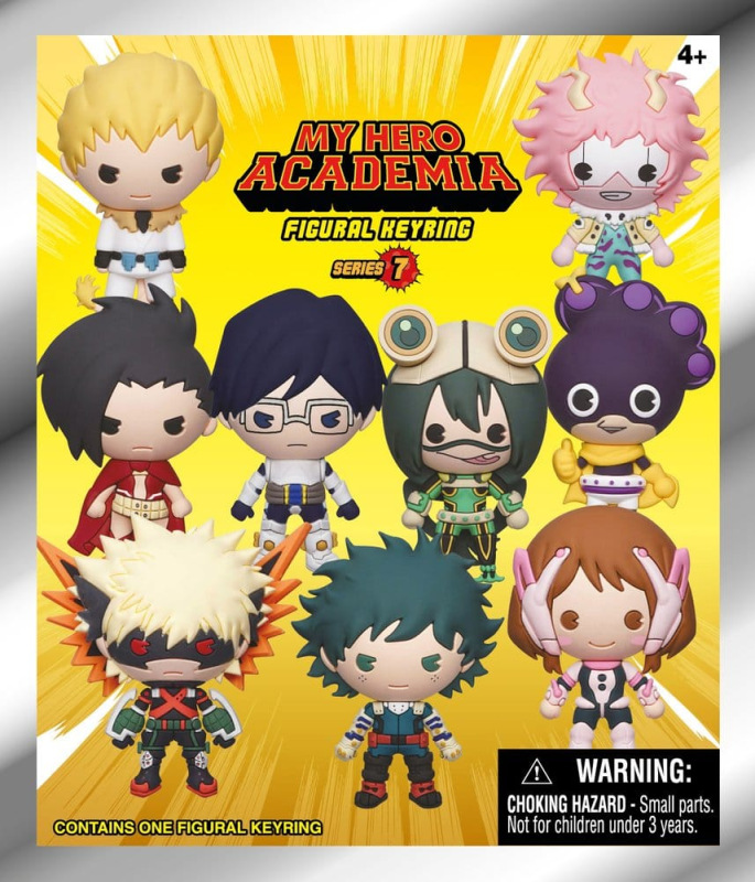 My Hero Academia 3D PVC Bag Clips Series 7 Display (24) 2